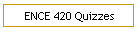 ENCE 420 Quizzes